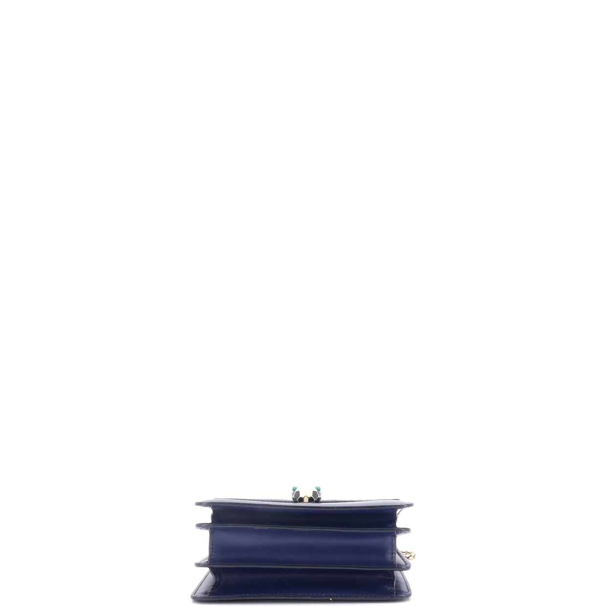 Serpenti Forever Top Handle Bag Leather and Stingray Small - Deep Luxury