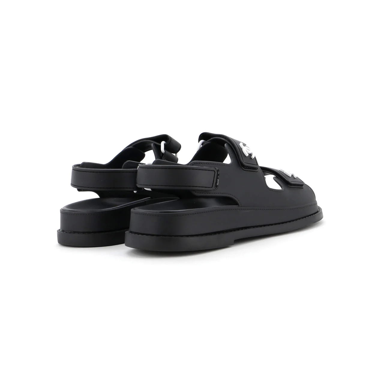 Women's Velcro Dad Sandals Rubber - Deep Luxury