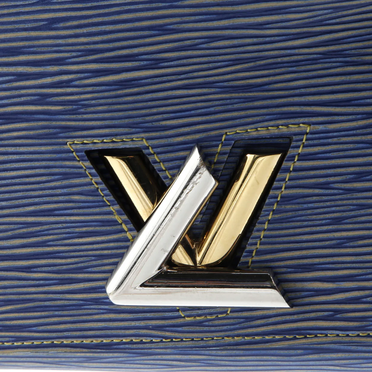 Twist Chain Wallet Epi Leather - Deep Luxury