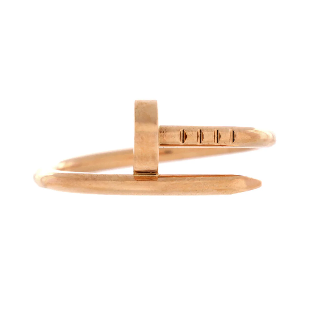 Juste un Clou Ring 18K Rose Gold Small - Deep Luxury