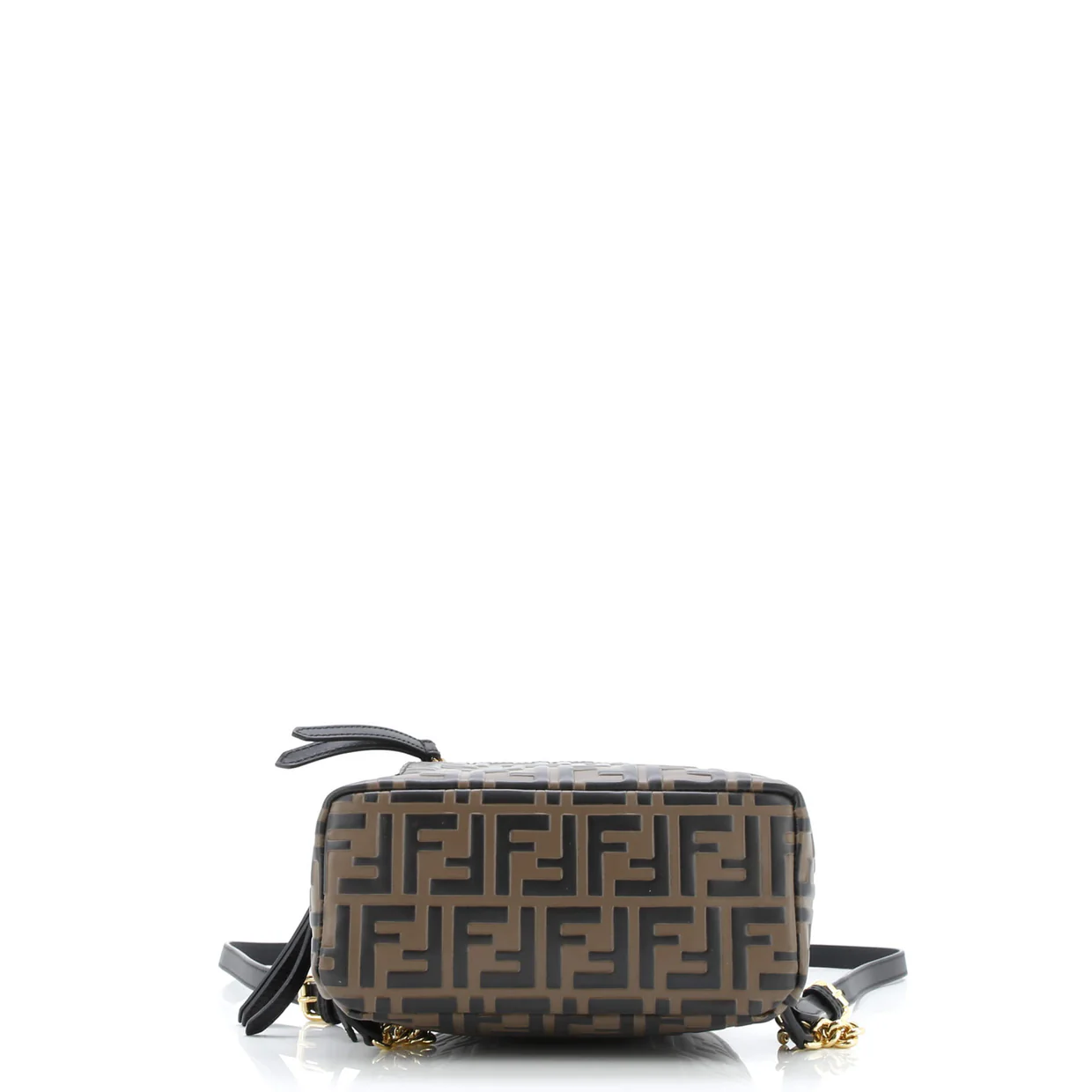 By The Way Backpack Zucca Embossed Leather Mini - Deep Luxury