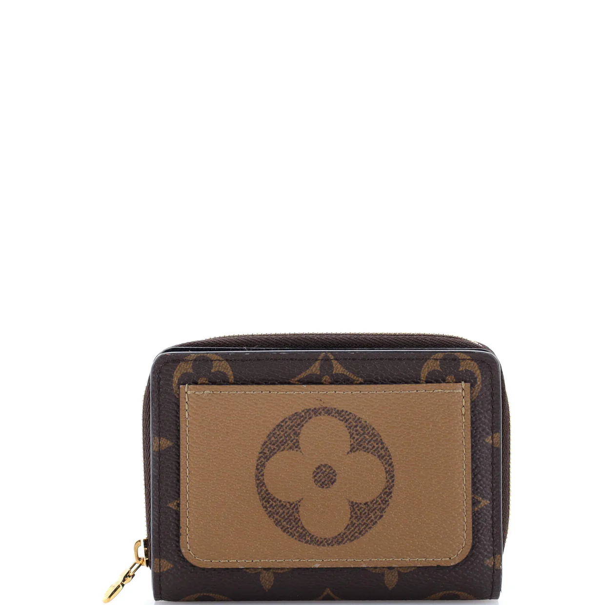 Lou Wallet Reverse Monogram Canvas - Deep Luxury