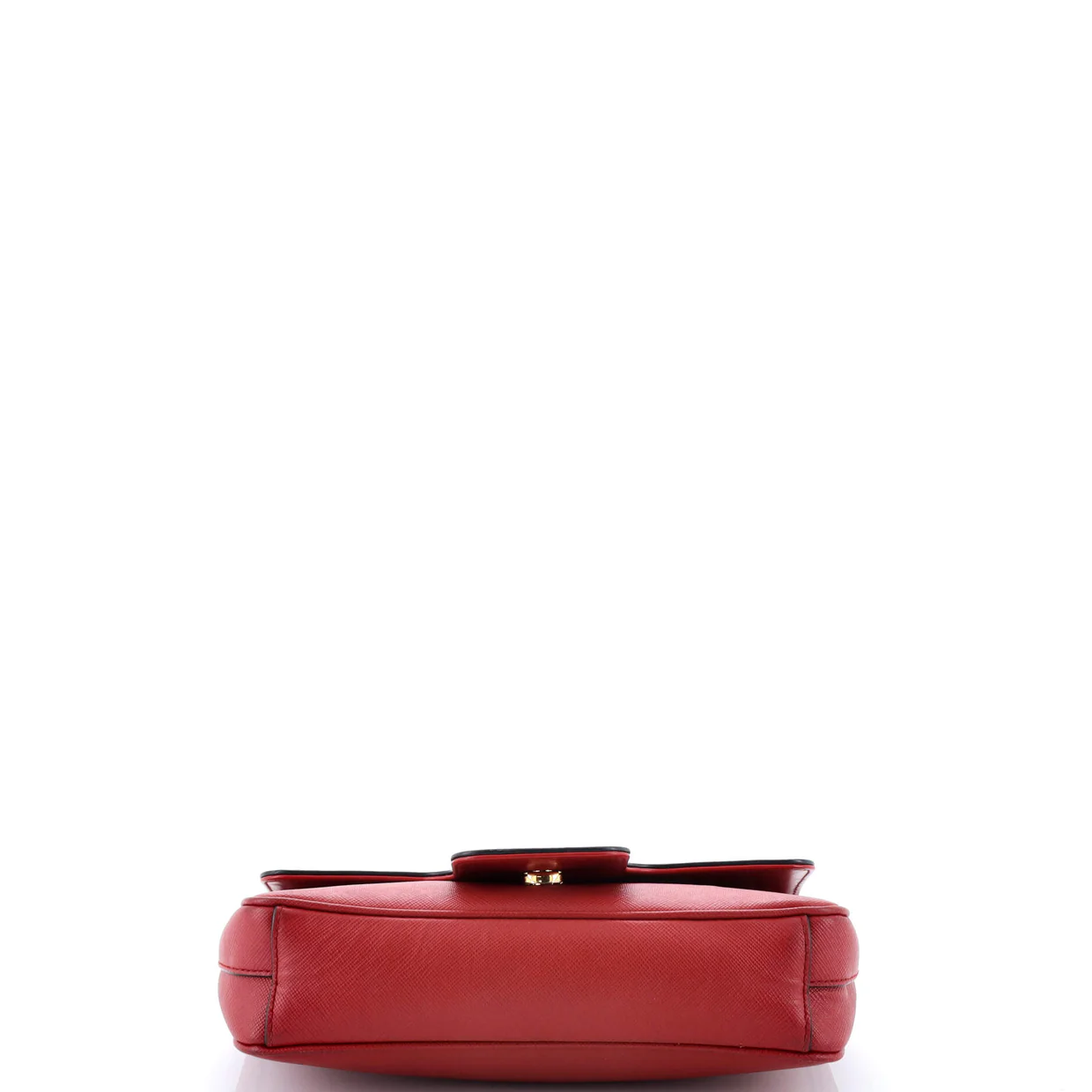 Pattina Flap Shoulder Bag Saffiano Leather Small - Deep Luxury