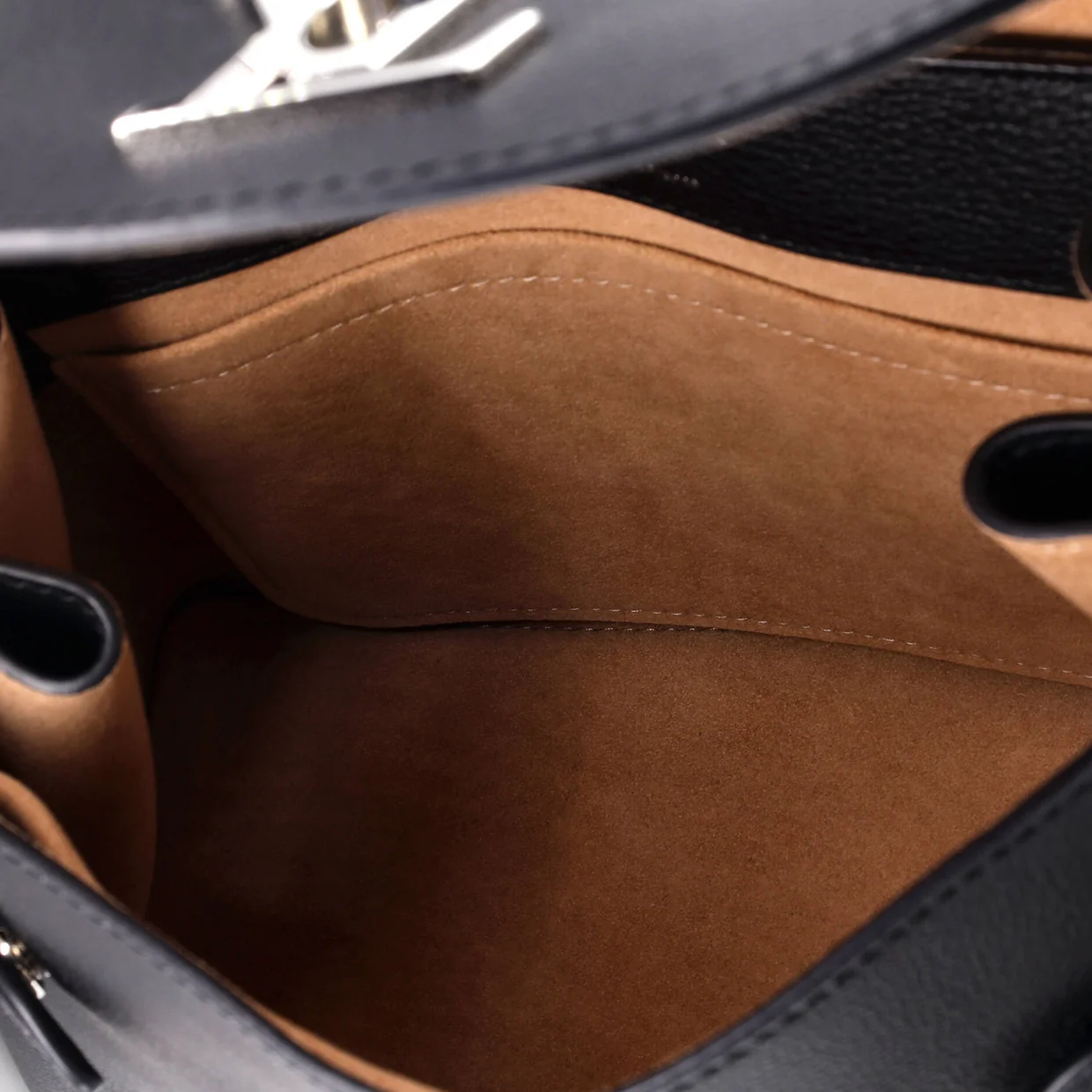 Lockme Ever Handbag Leather BB - Deep Luxury