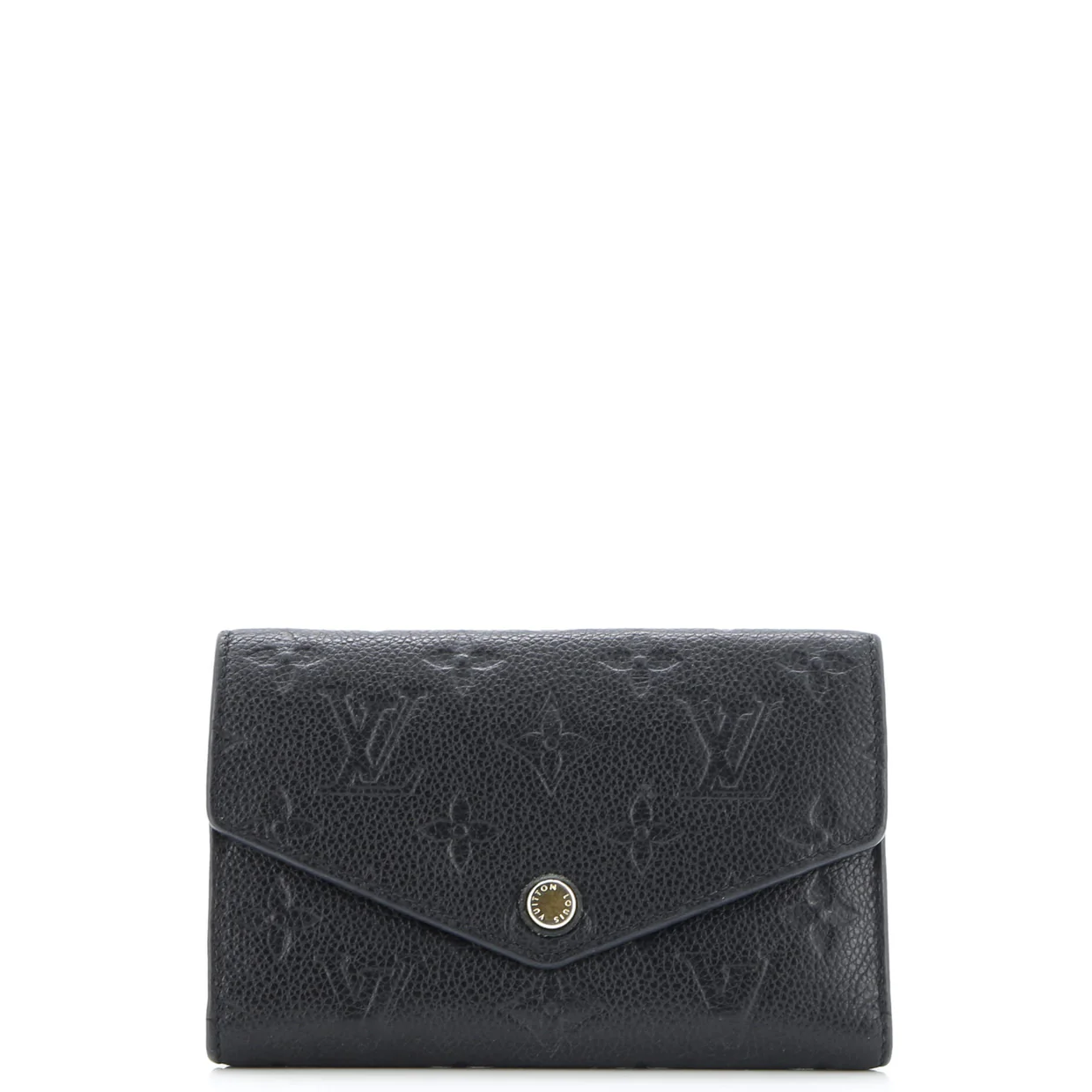 Curieuse Wallet Monogram Empreinte Leather Compact - Deep Luxury