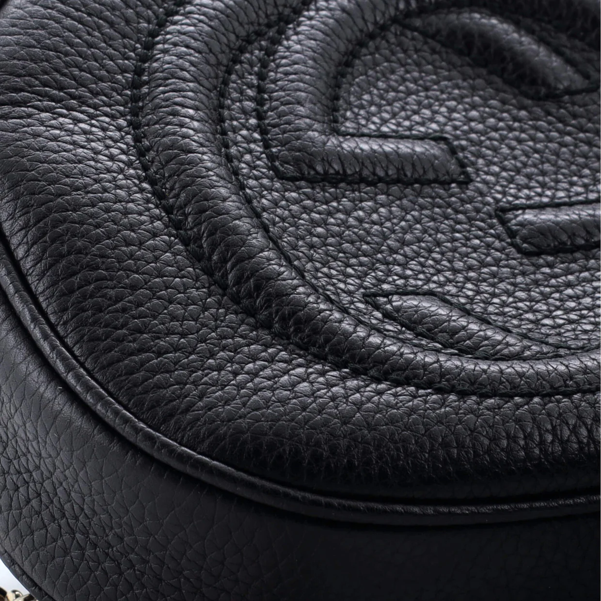 Soho Chain Bag Leather Mini - Deep Luxury