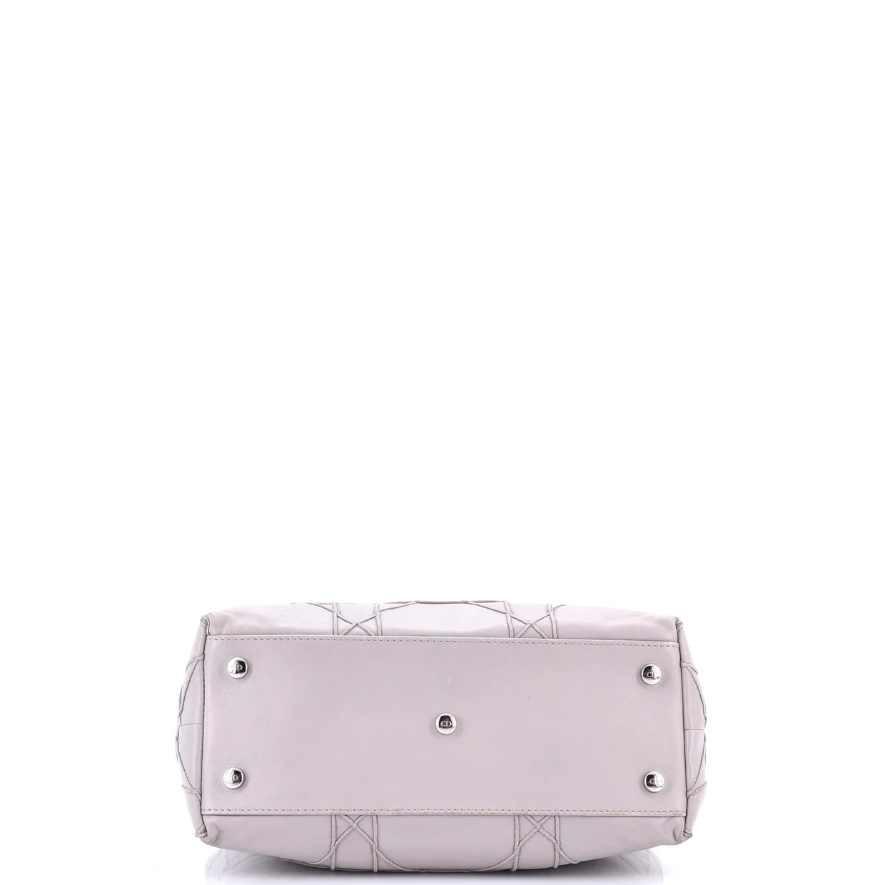 Granville Satchel Cannage Quilt Leather Small - Deep Luxury