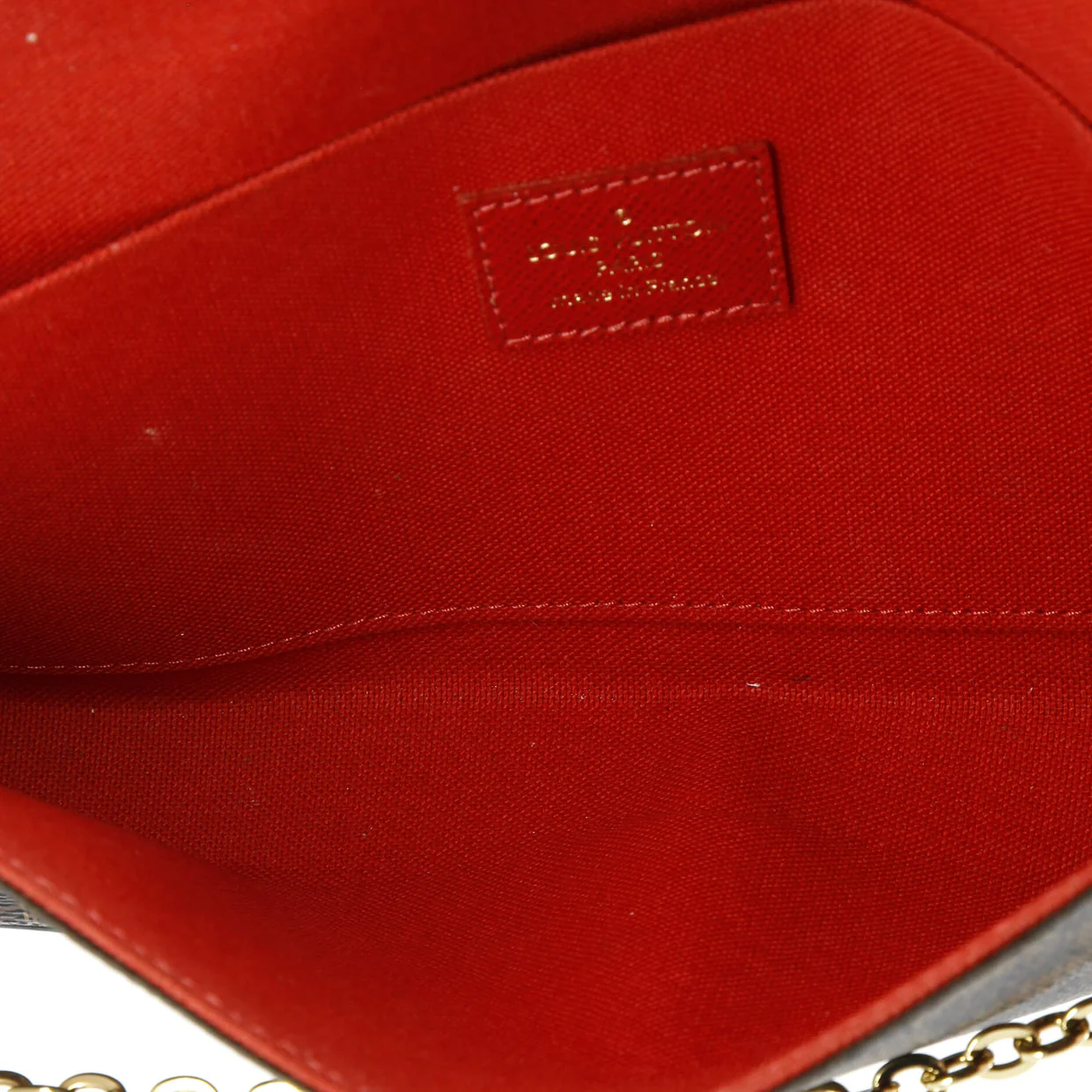 Felicie Pochette Damier - Deep Luxury