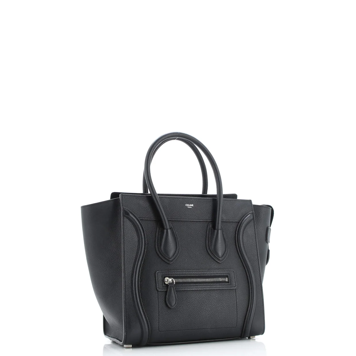 Luggage Bag Grainy Leather Micro - Deep Luxury