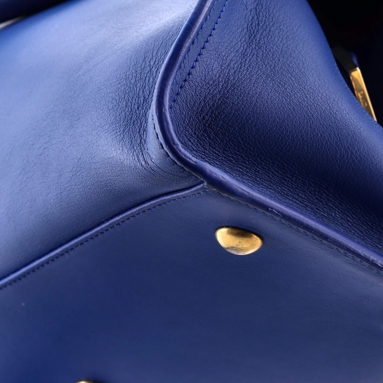 Classic Y Cabas Leather Small - Deep Luxury