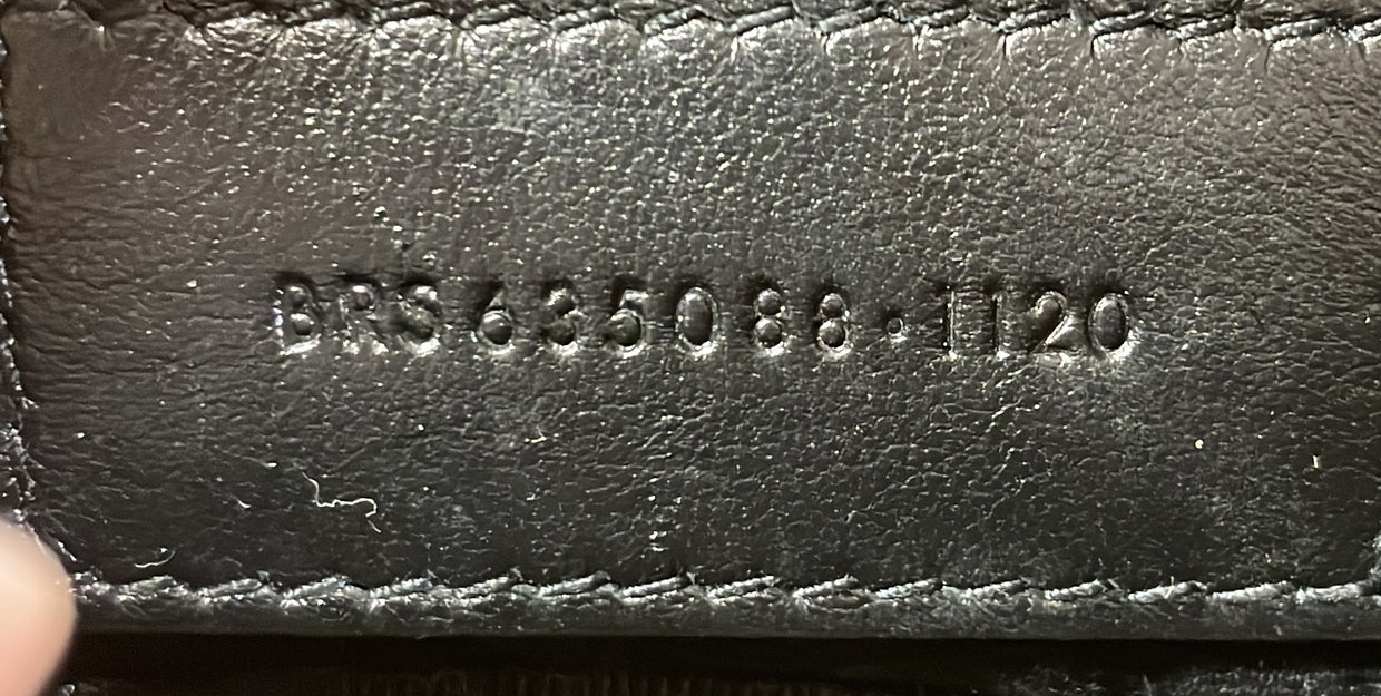 Lou Camera Bag Matelasse Chevron Leather Baby - Deep Luxury