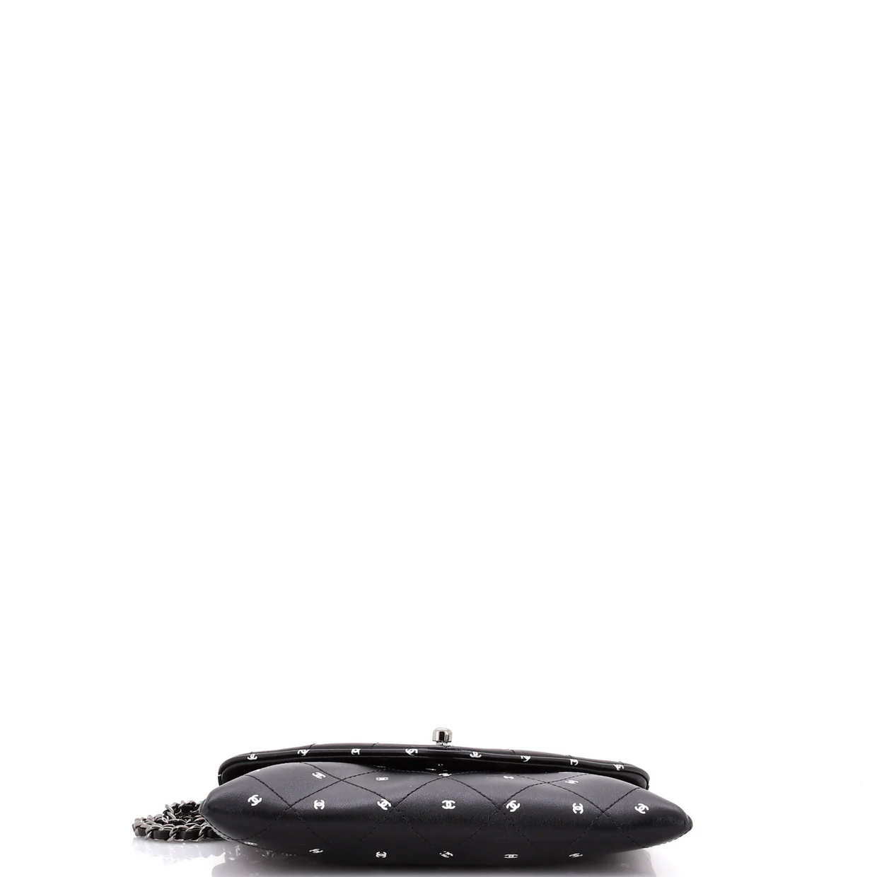 CC Envelope Chain Clutch Printed Lambskin - Deep Luxury