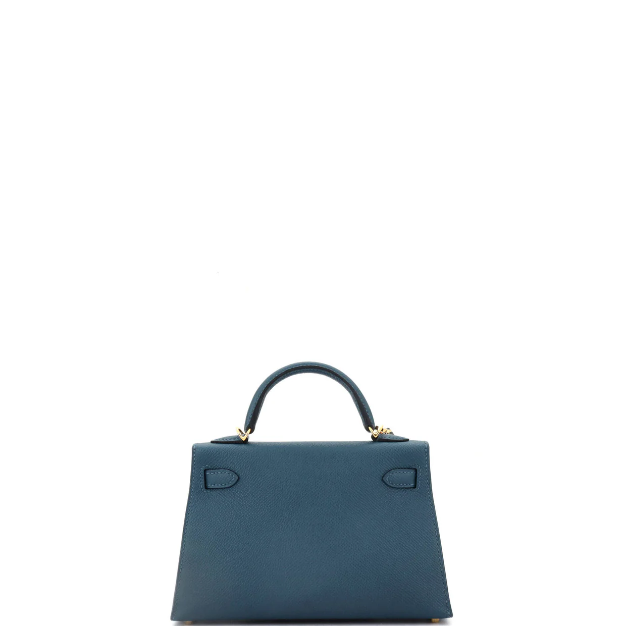 Kelly Mini II Bag Deep Blue Epsom with Gold Hardware 20 - Deep Luxury