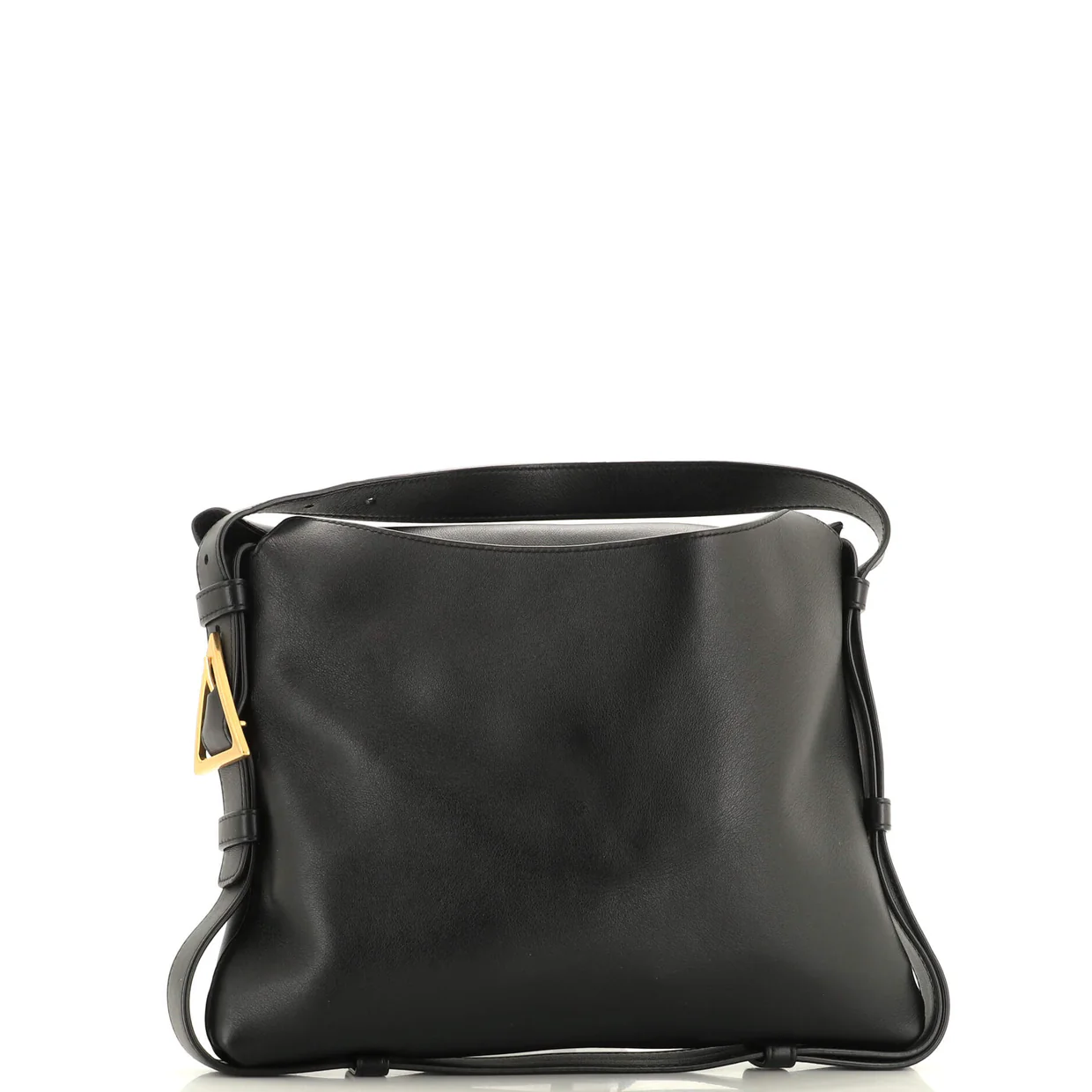 Cradle Shoulder Bag Leather Medium - Deep Luxury