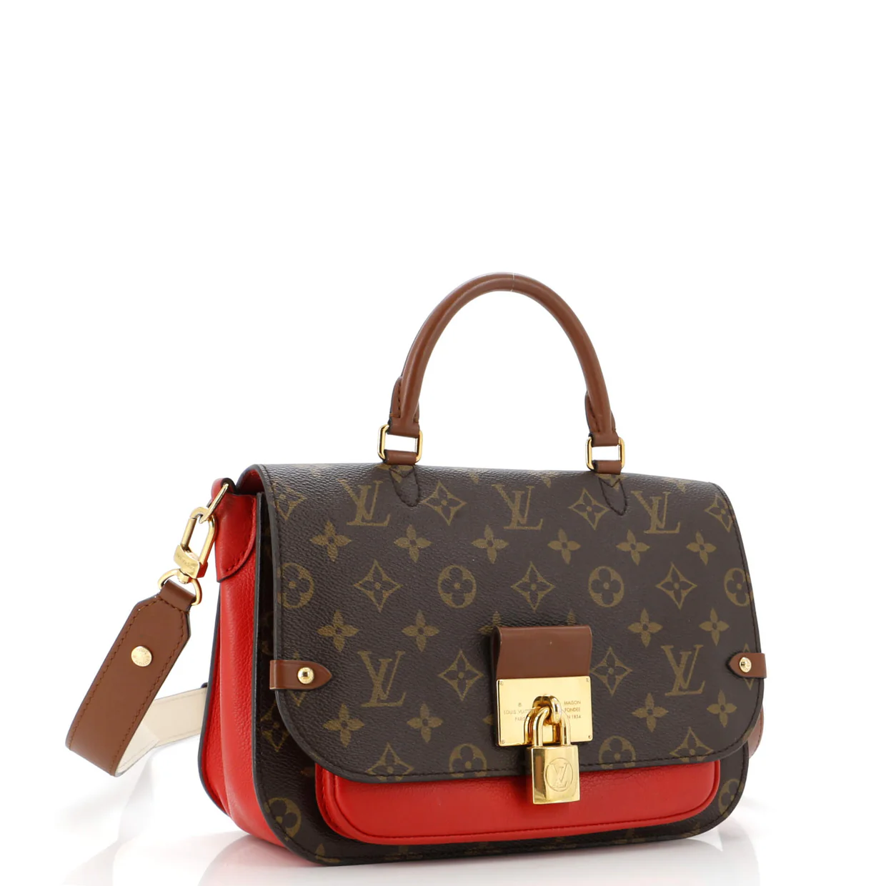 Vaugirard Handbag Monogram Canvas with Leather - Deep Luxury