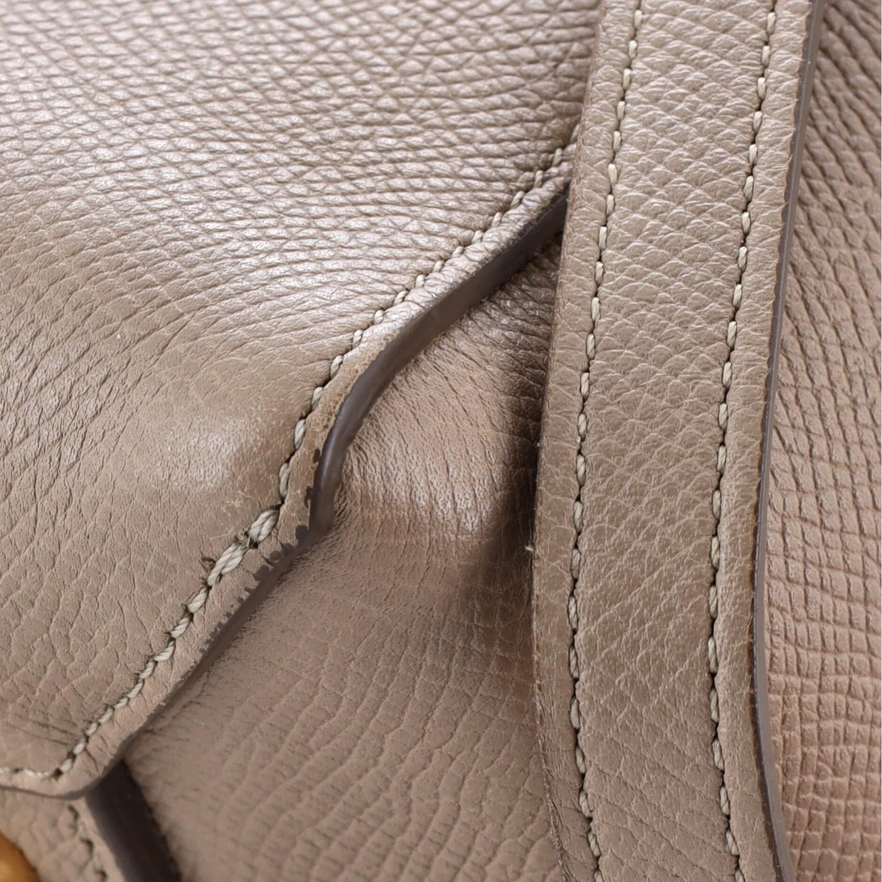 Belt Bag Textured Leather Mini - Deep Luxury