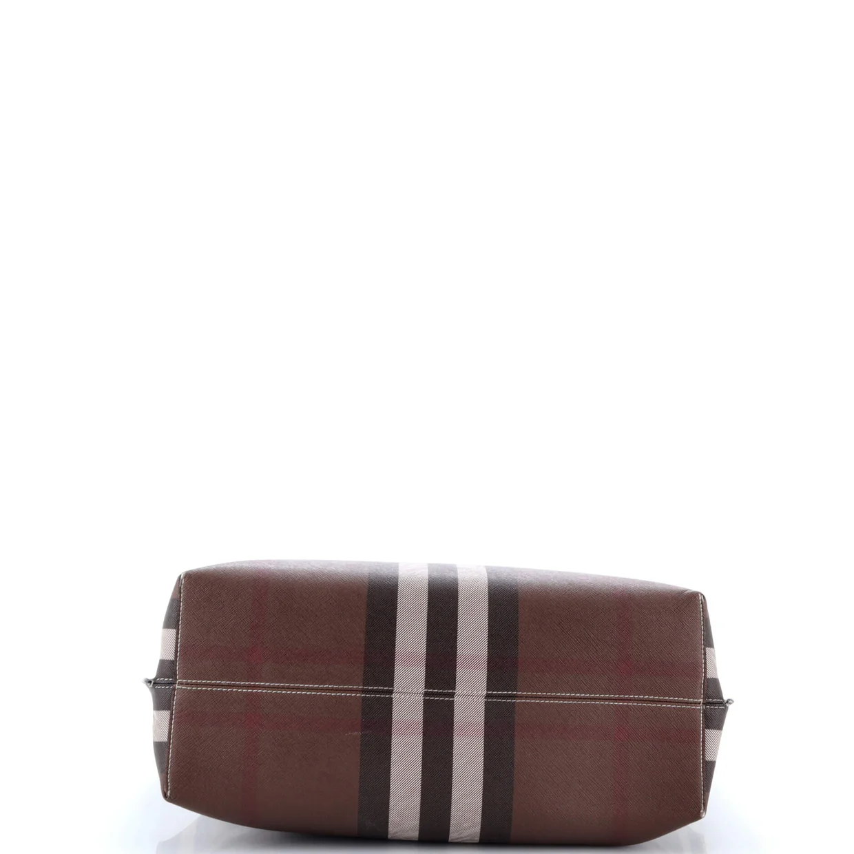 Soft Tote Check E-Canvas Medium - Deep Luxury