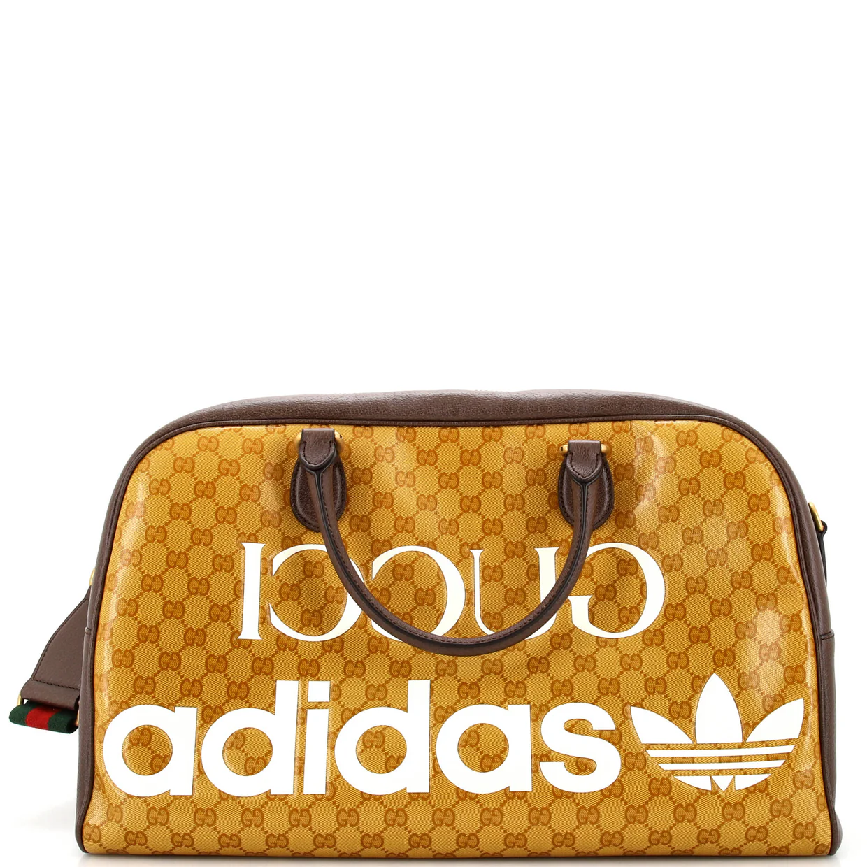 x adidas Duffle Bag GG Coated Canvas Large - Deep Luxury