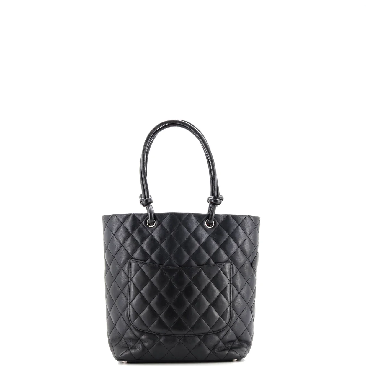 Cambon Tote Quilted Leather Medium - Deep Luxury
