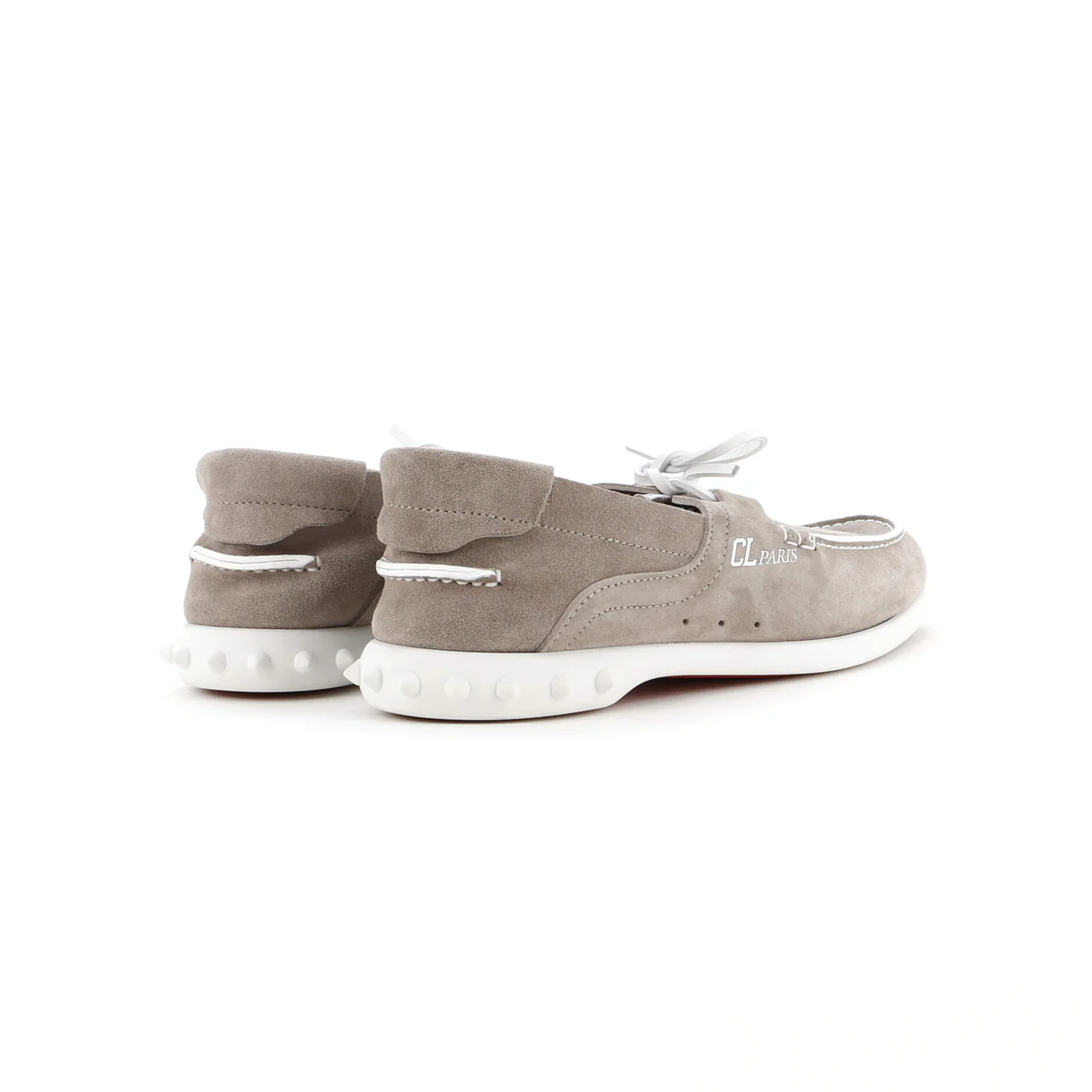 Men's Geromoc Lace Up Shoes Spiked Suede - Deep Luxury