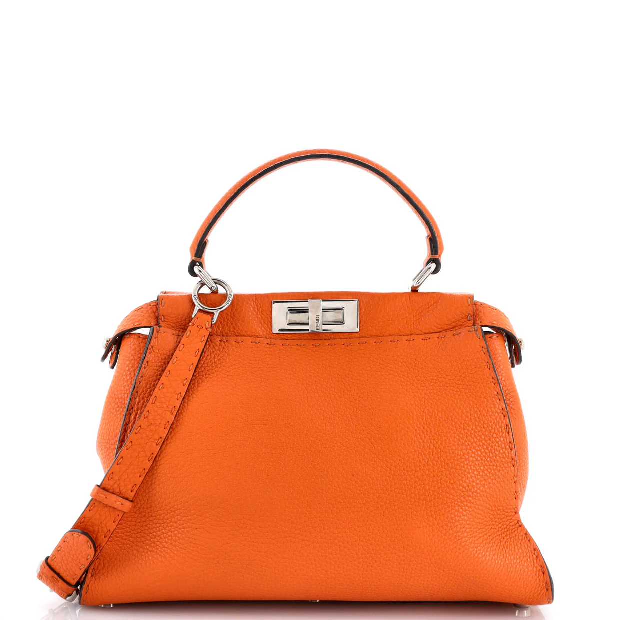 Selleria Peekaboo Bag Leather Medium - Deep Luxury