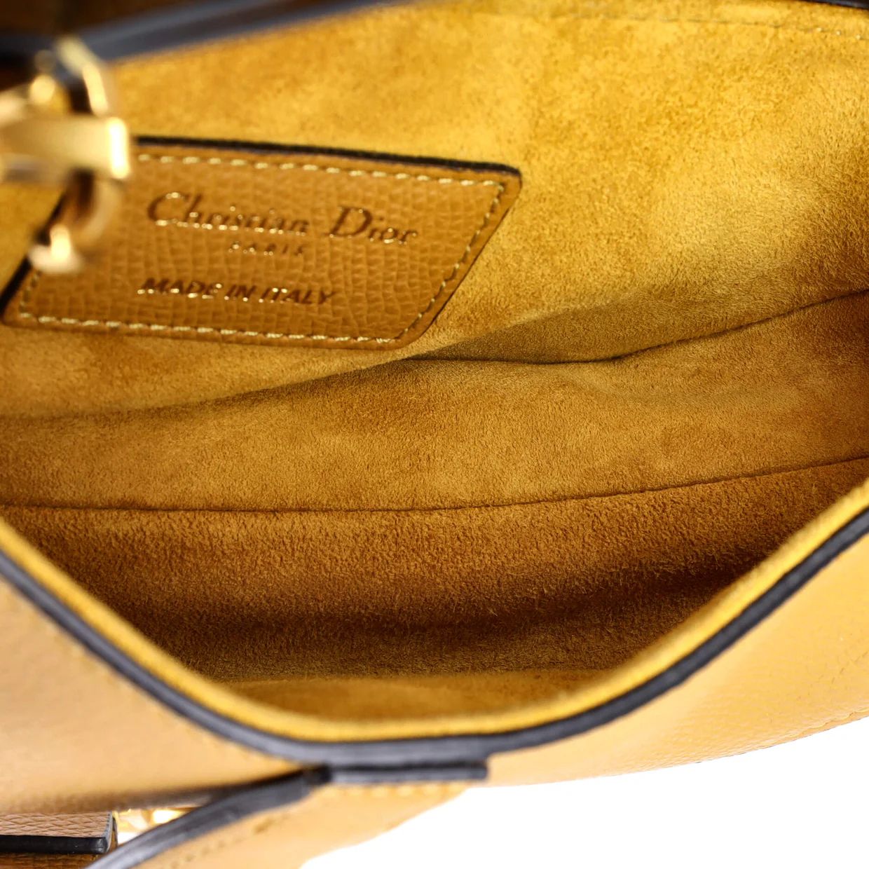 Saddle Handbag Leather Mini - Deep Luxury