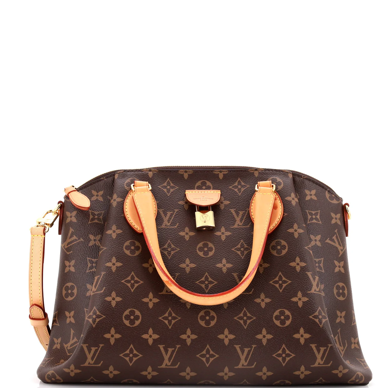 Rivoli Handbag Monogram Canvas MM - Deep Luxury