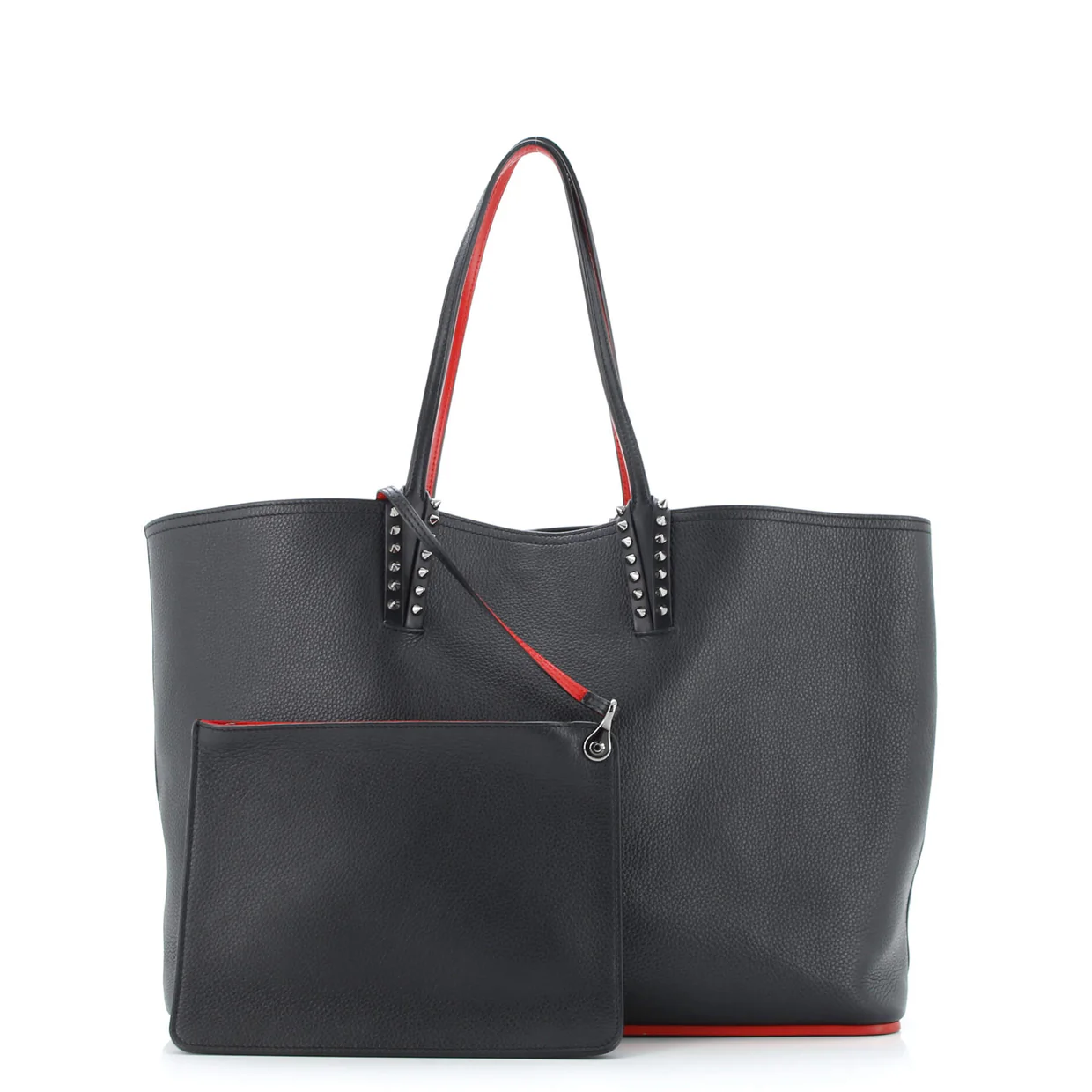 Cabata East West Tote Leather Large - Deep Luxury