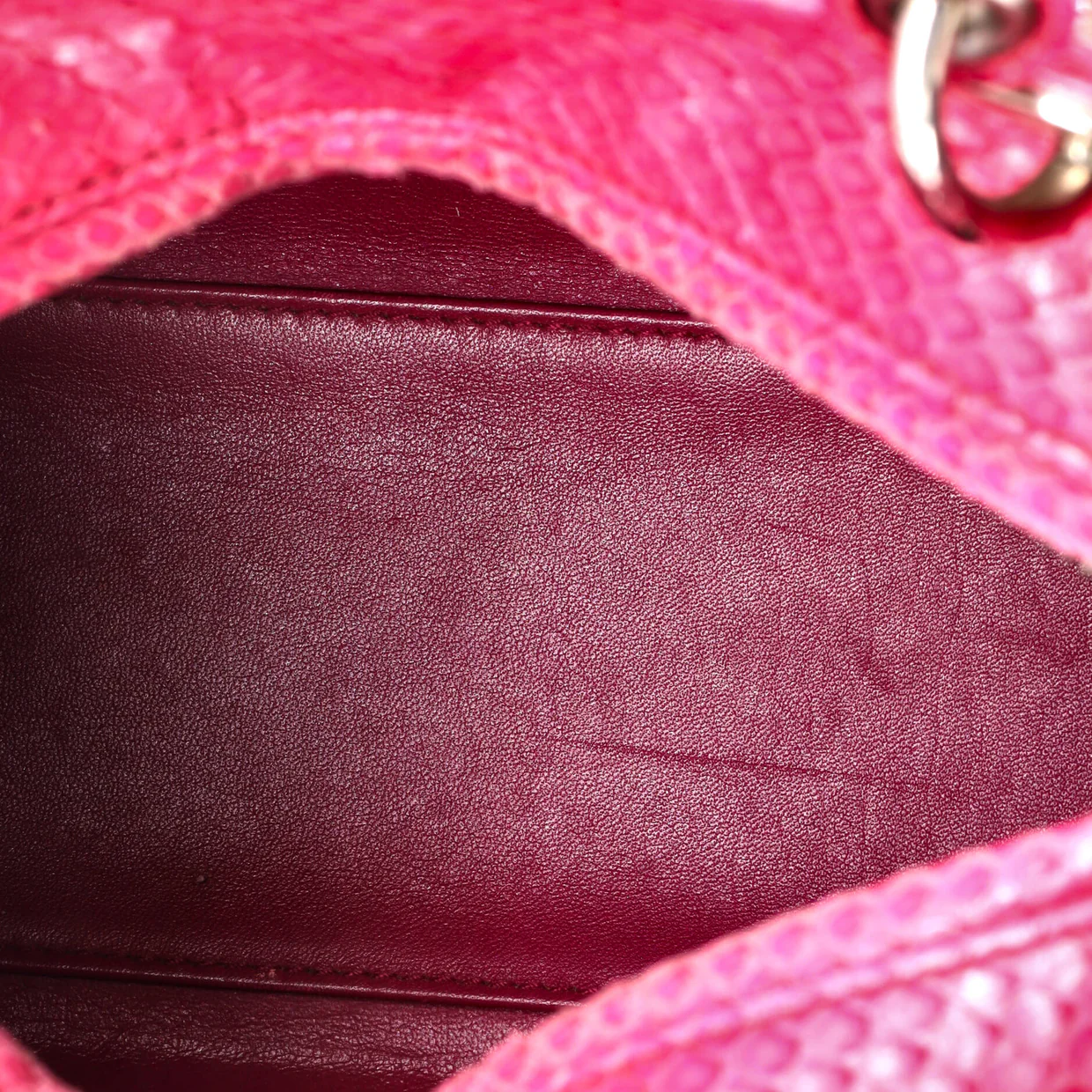 Lady Dior Bag Python Medium - Deep Luxury