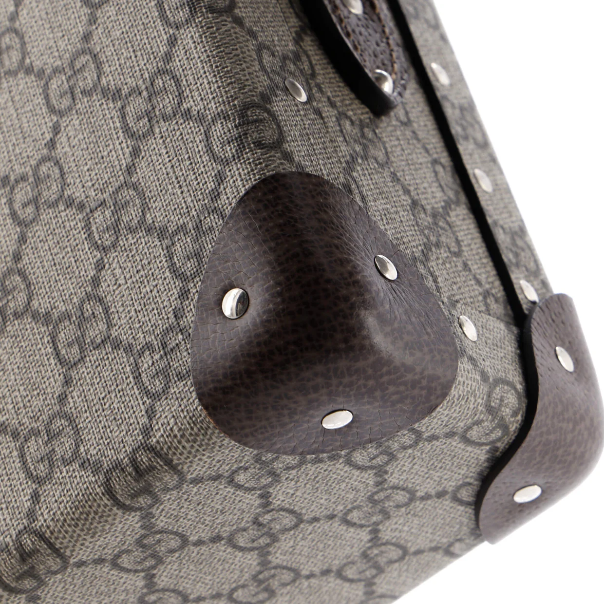 Bamboo Globe-Trotter Vanity Case GG Coated Canvas - Deep Luxury