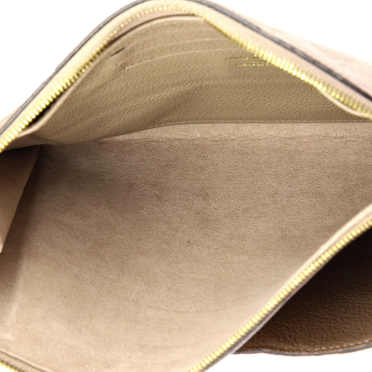 Pochette Melanie Monogram Empreinte Leather MM - Deep Luxury