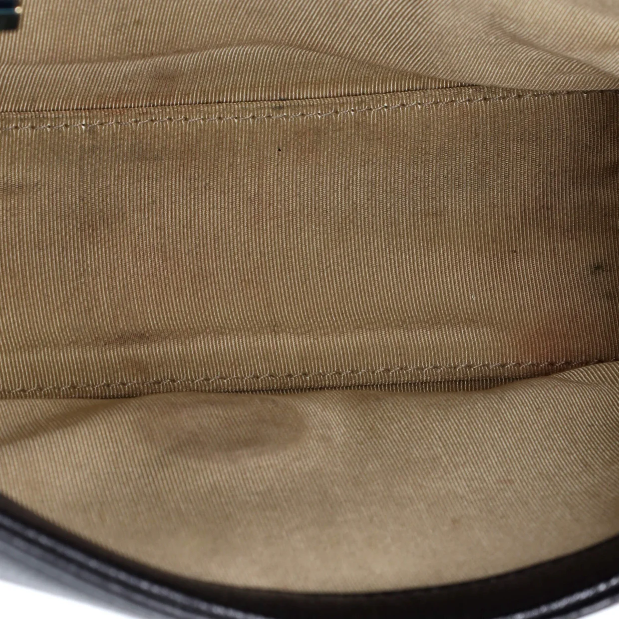 Label Click Flap Bag Quilted Calfskin Small - Deep Luxury