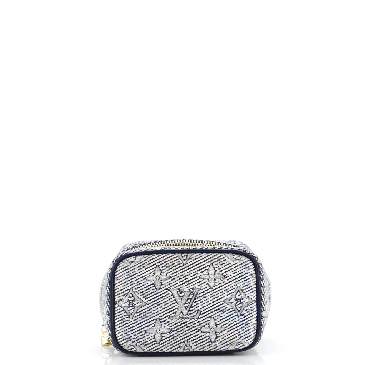 Vanity Case Monoglam Jacquard Canvas Micro - Deep Luxury