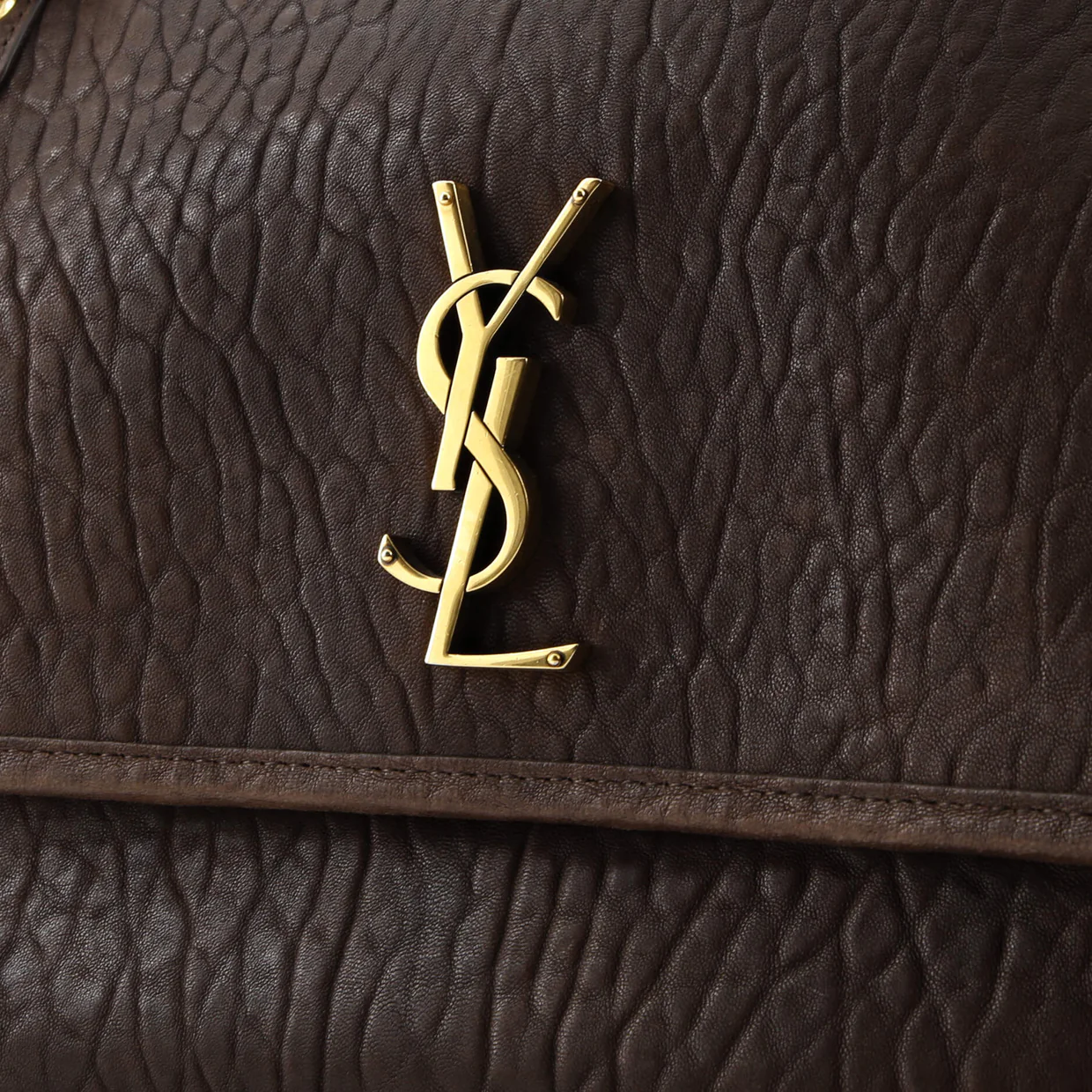 Niki Chain Flap Bag Leather Medium - Deep Luxury