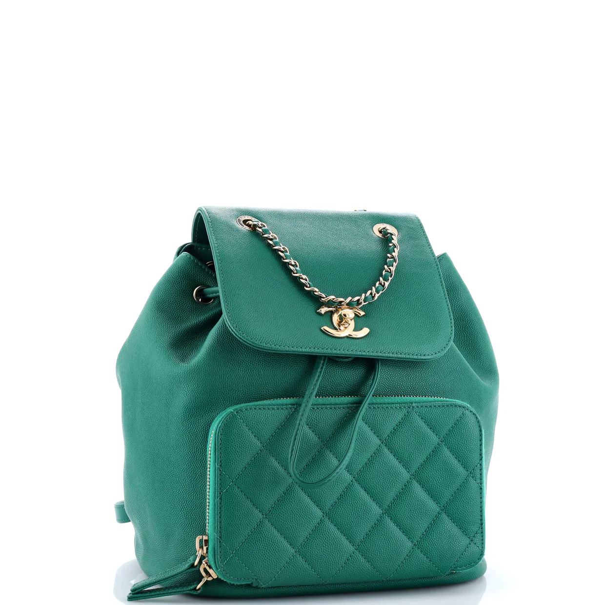 Business Affinity Backpack Caviar Small - Deep Luxury