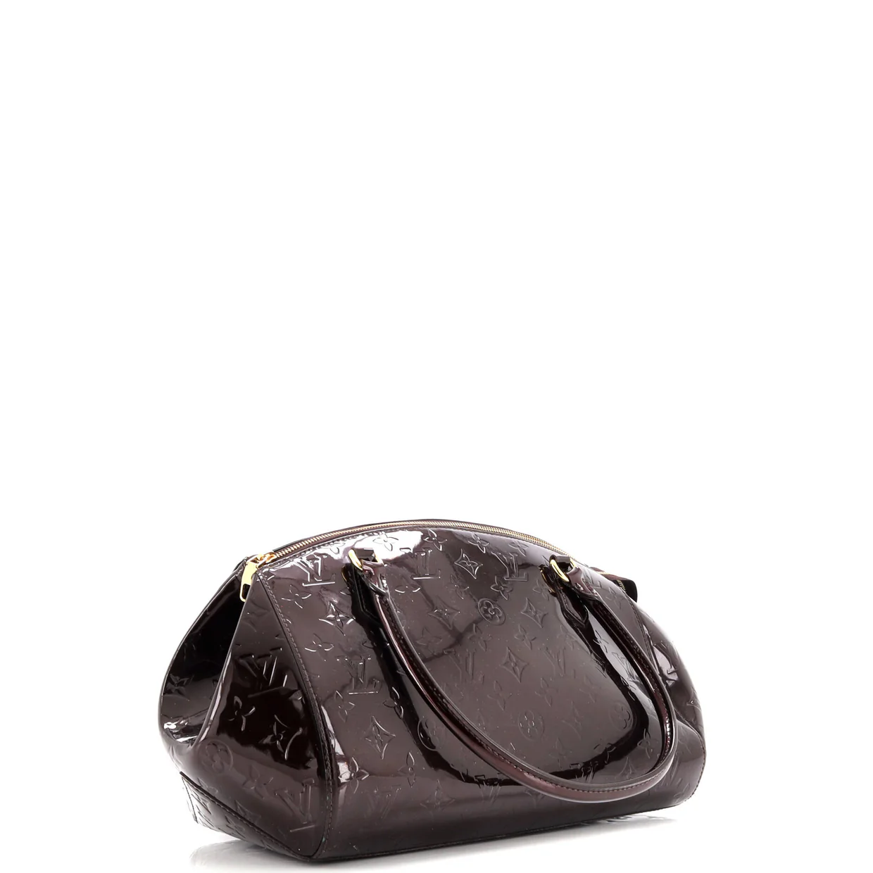 Sherwood Handbag Monogram Vernis GM - Deep Luxury