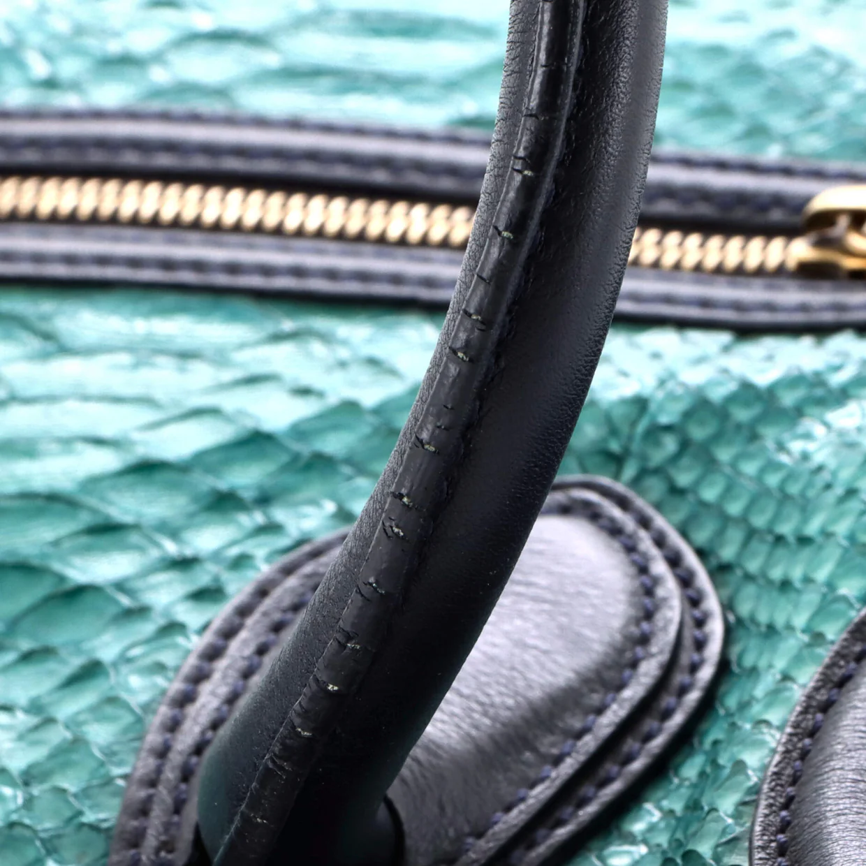 Luggage Bag Python Mini - Deep Luxury