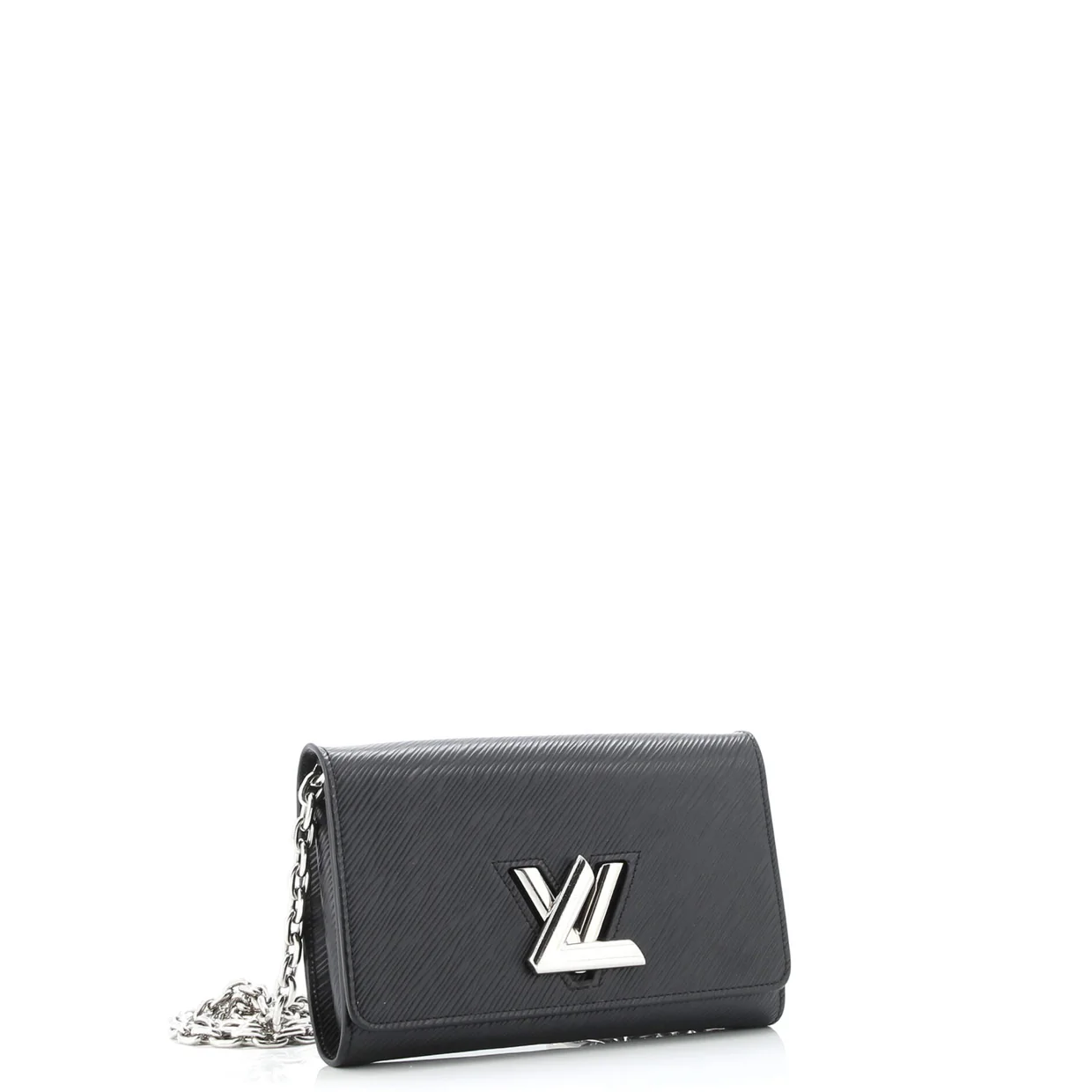 Twist Chain Wallet Epi Leather - Deep Luxury