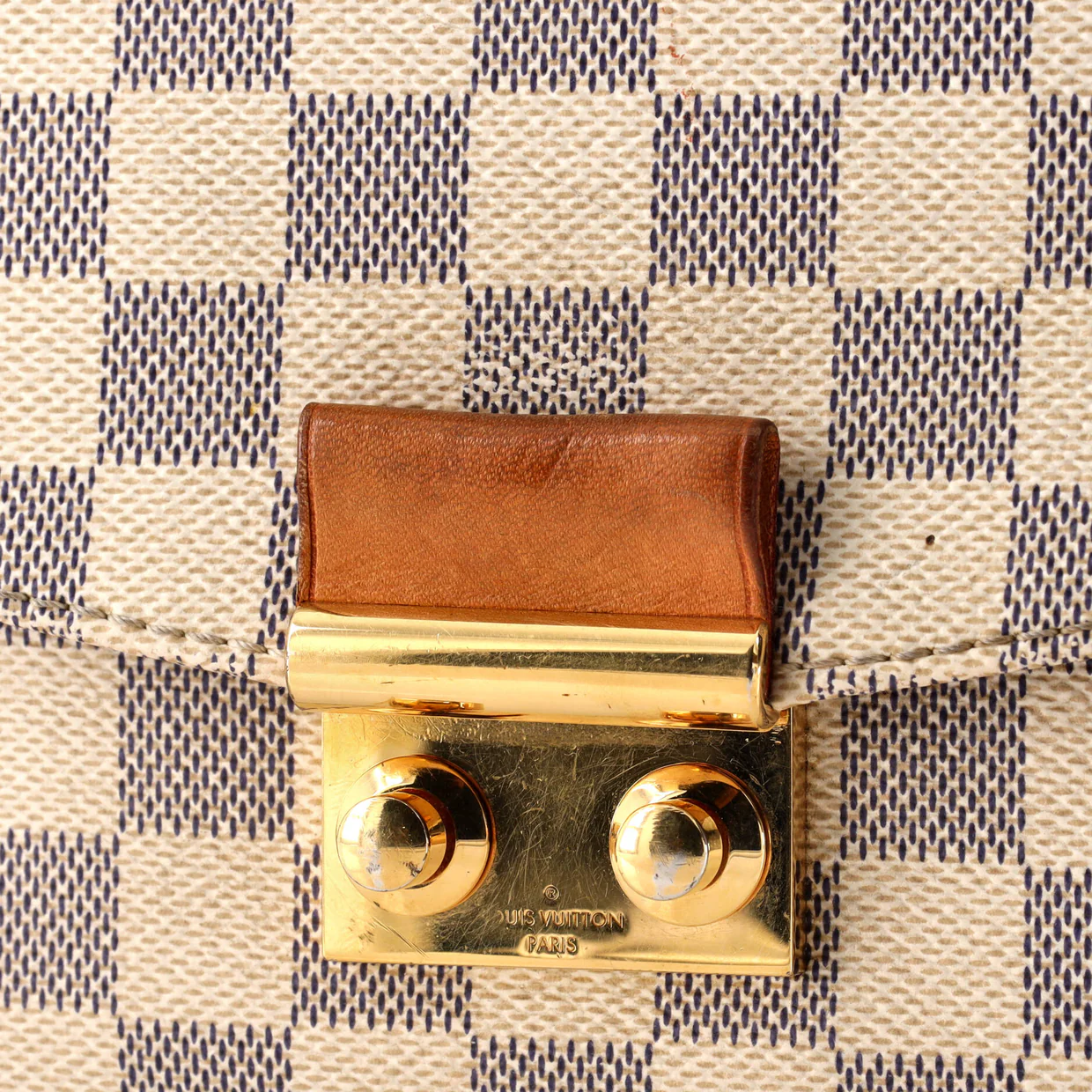 Croisette Handbag Damier - Deep Luxury