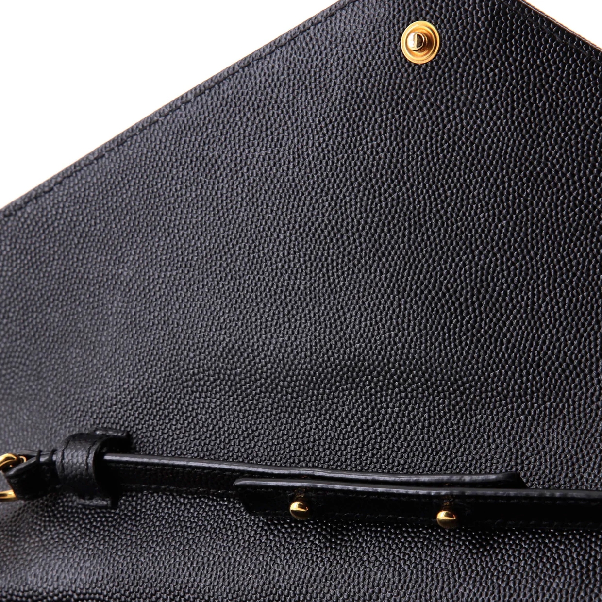 Classic Monogram Wallet on Chain Matelasse Chevron Leather Medium - Deep Luxury