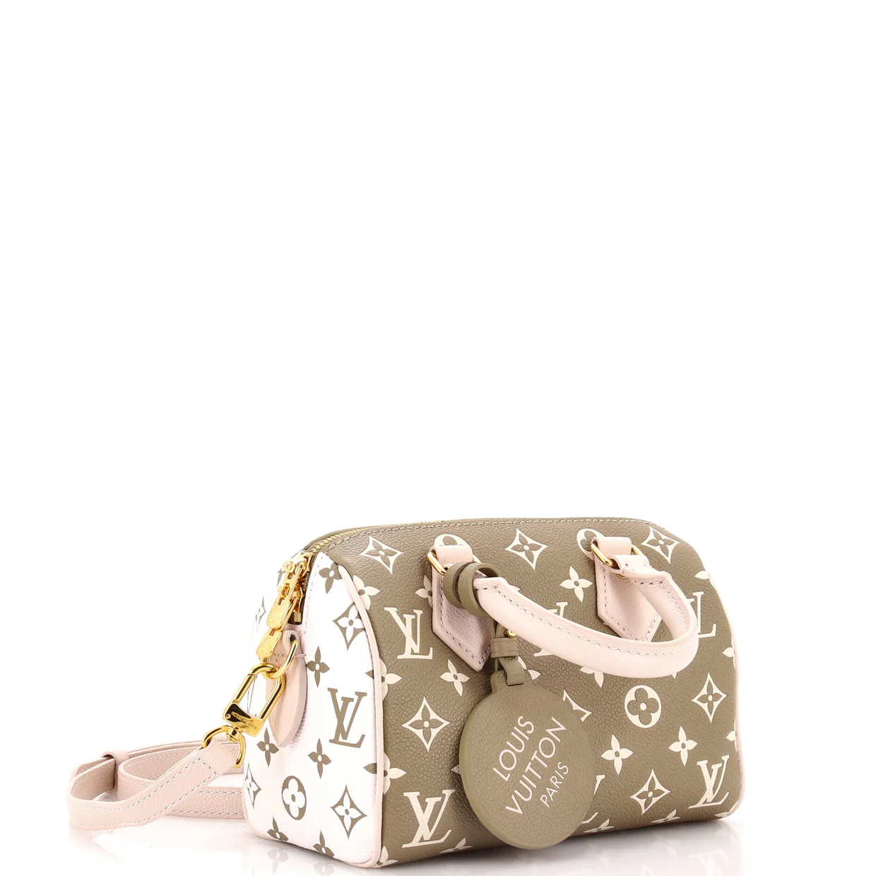 Speedy Bandouliere Bag Spring in the City Monogram Empreinte Leather 20 - Deep Luxury