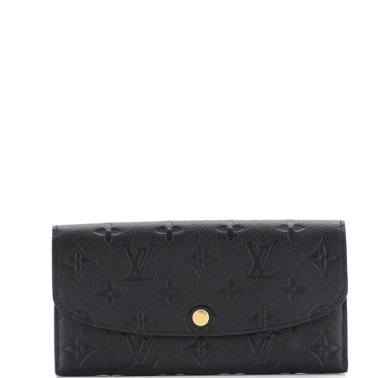 Emilie Wallet Monogram Empreinte Leather - Deep Luxury