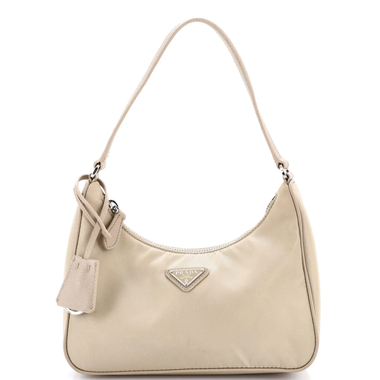 Re-Edition 2005 Hobo Tessuto with Saffiano Leather Mini - Deep Luxury