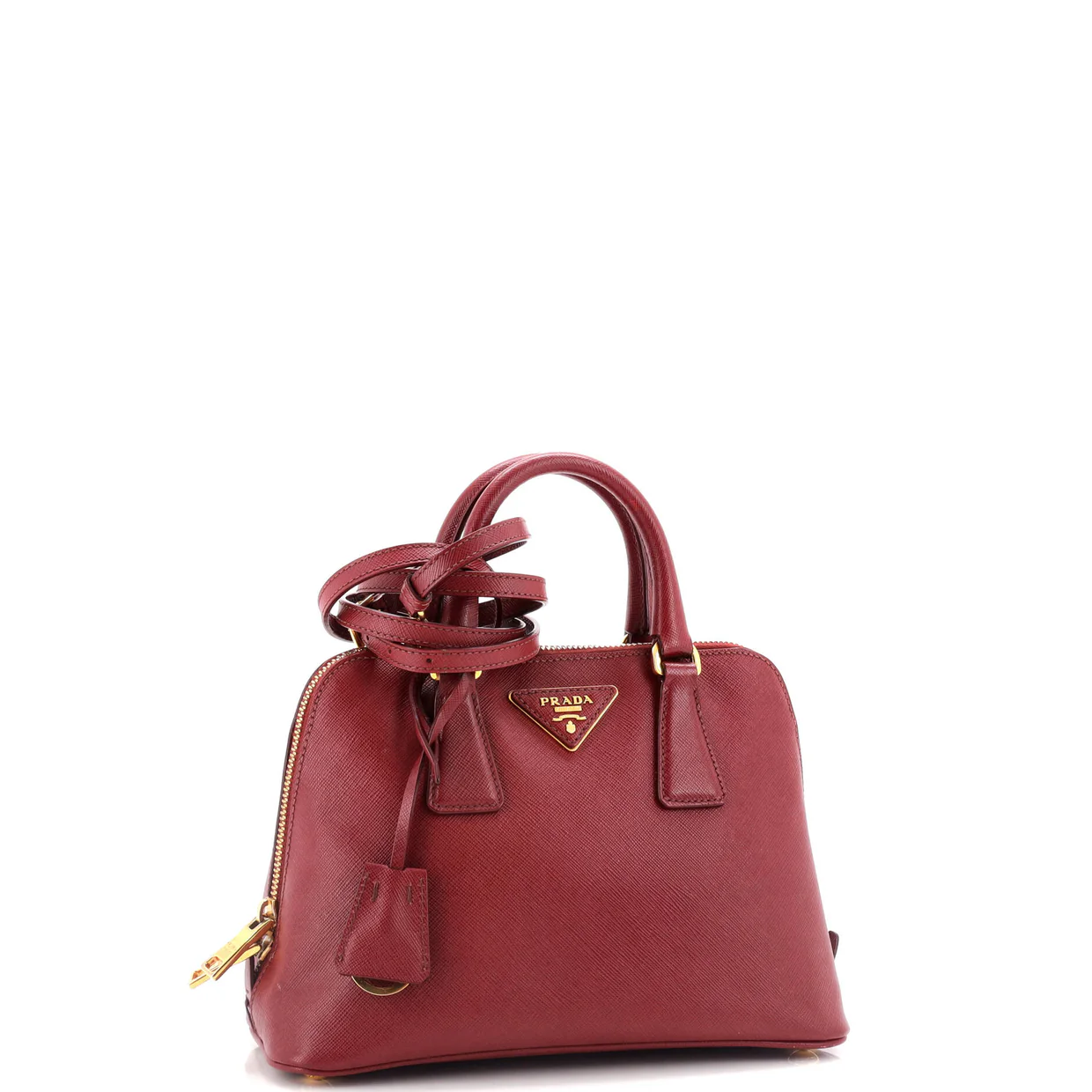 Promenade Bag Saffiano Leather Small - Deep Luxury