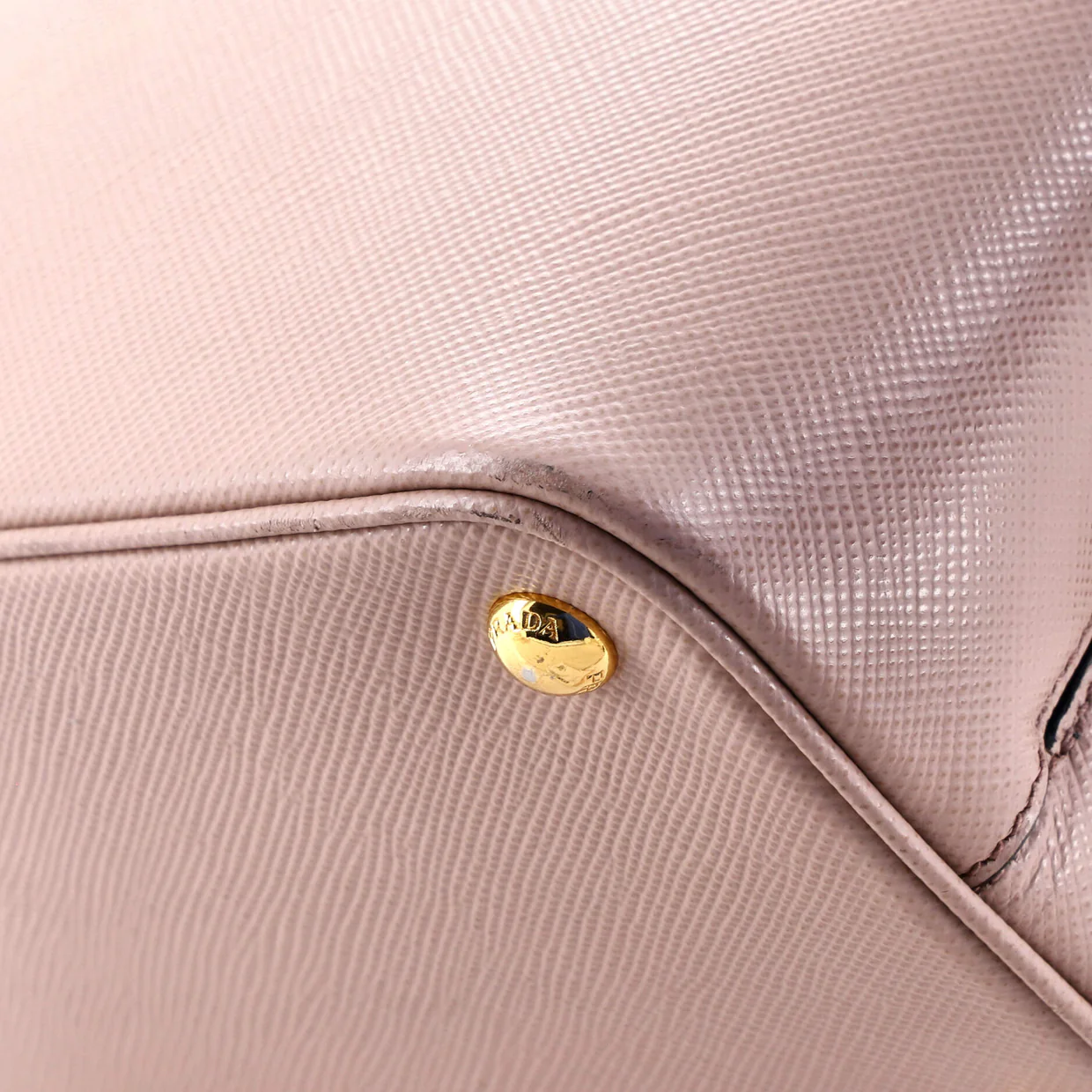 Panier Bucket Bag Saffiano Leather Medium - Deep Luxury