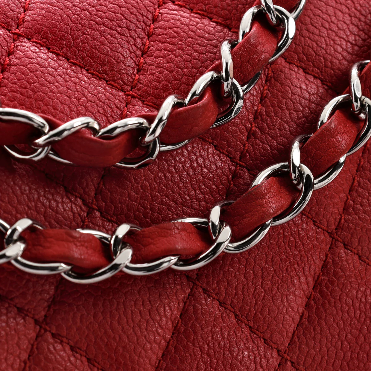 Classic Double Flap Bag Quilted Caviar Medium - Deep Luxury