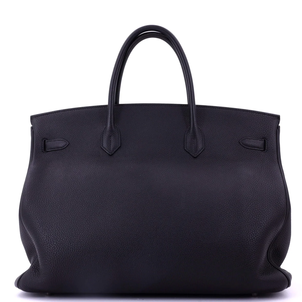 Birkin Handbag Noir Togo with Palladium Hardware 40 - Deep Luxury