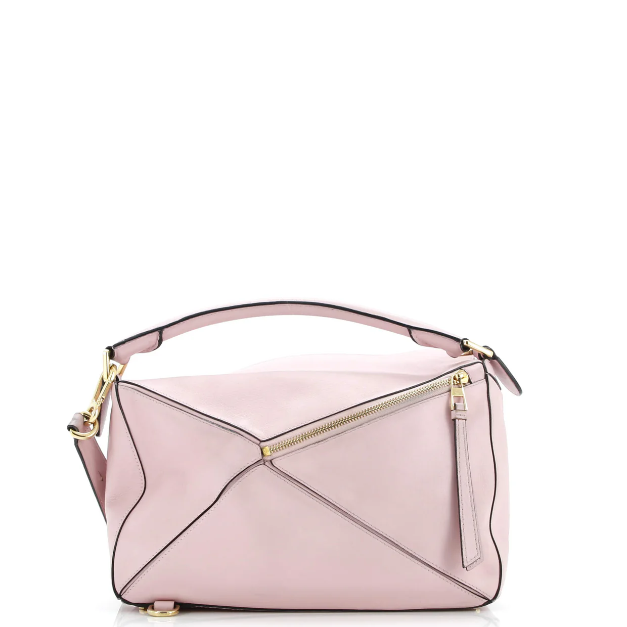 Puzzle Bag Leather Medium - Deep Luxury