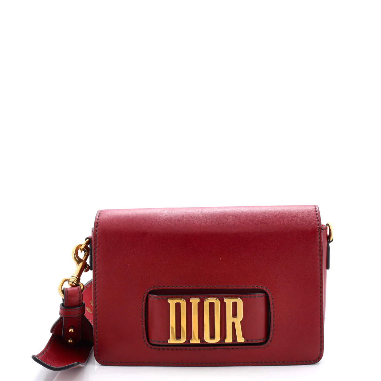 Dio(r)evolution Flap Bag Leather Medium - Deep Luxury