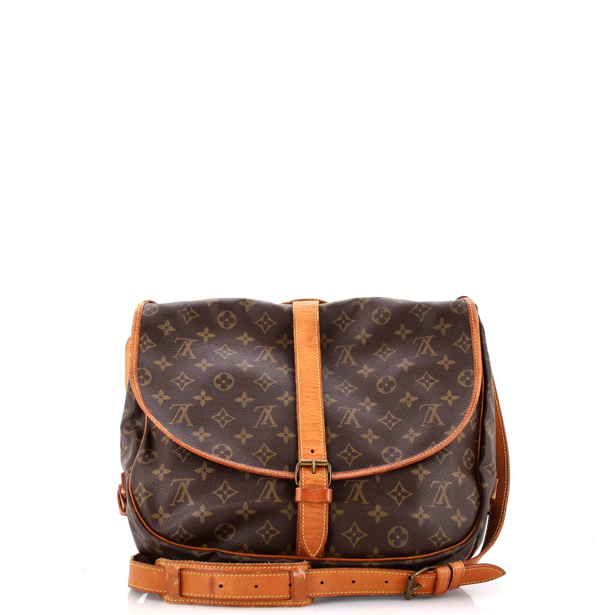 Saumur Handbag Monogram Canvas 35 - Deep Luxury